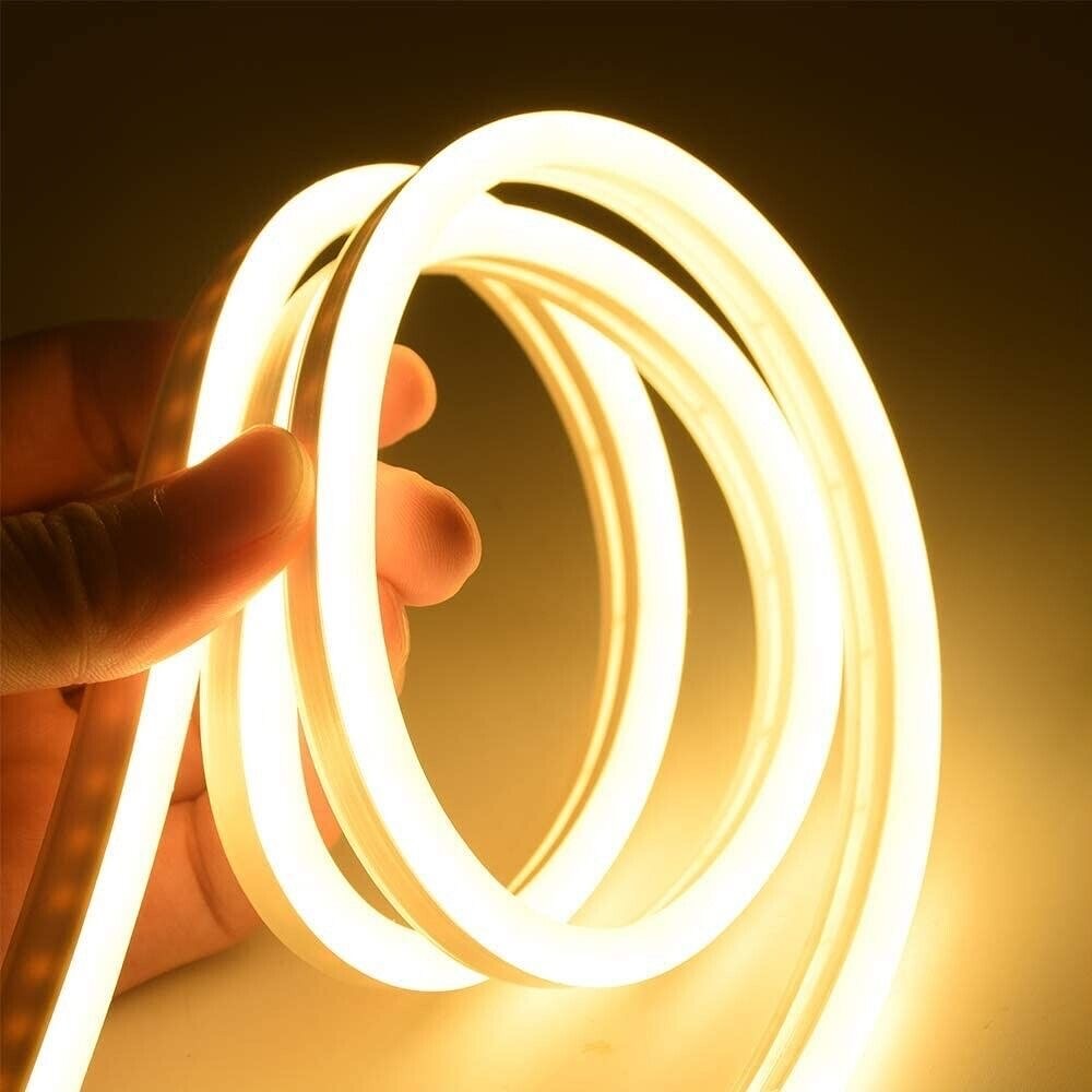LED Rope Light - Flexible Neon Glow Strip Light for Home & Room Decoration